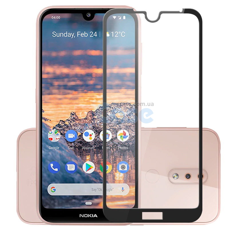 Защитное стекло 3D Full-screen Color Frame для Nokia 4.2 фото 1 — eCase