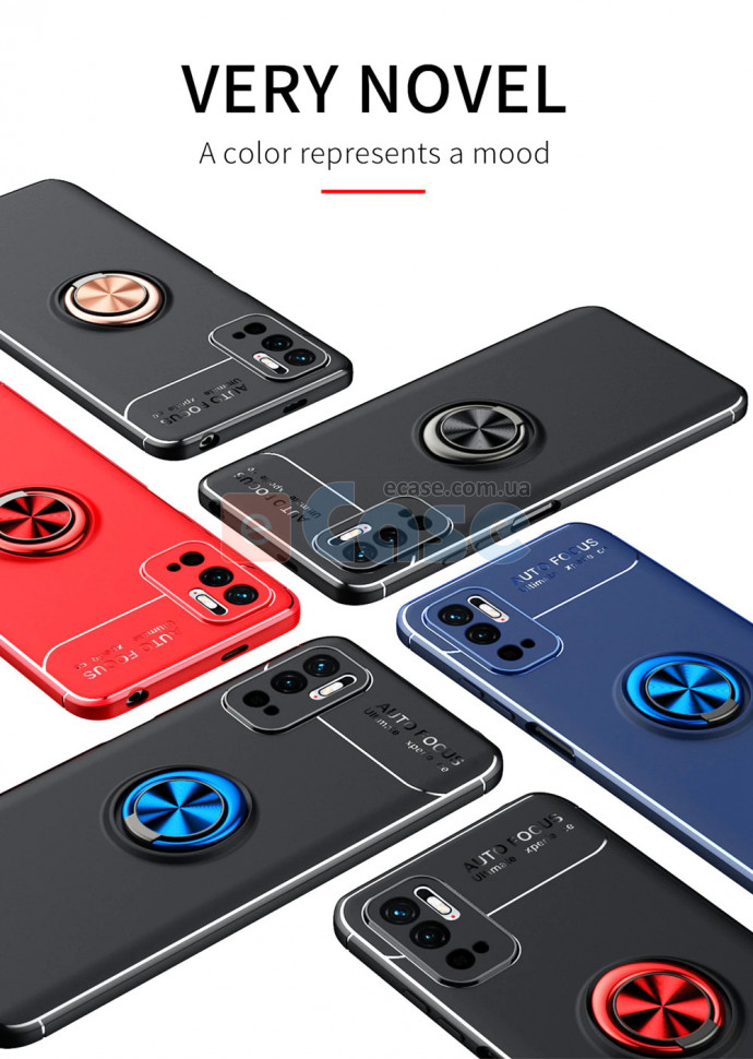 ТПУ чохол Ring Color для Xiaomi Redmi Note 10 5G фото 1 — eCase