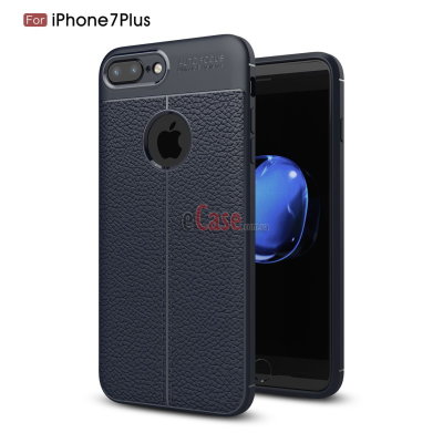 ТПУ накладка Leather для iPhone 7 Plus — eCase