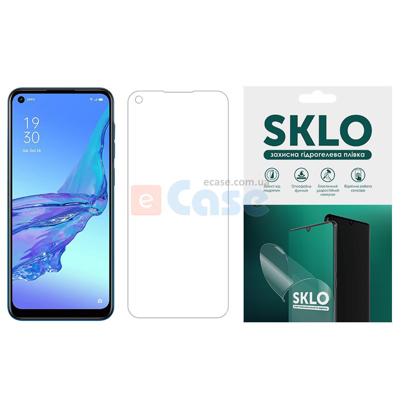 Гидрогелевая защитная пленка SKLO для Xiaomi Redmi Note 9 5G фото 1 — eCase