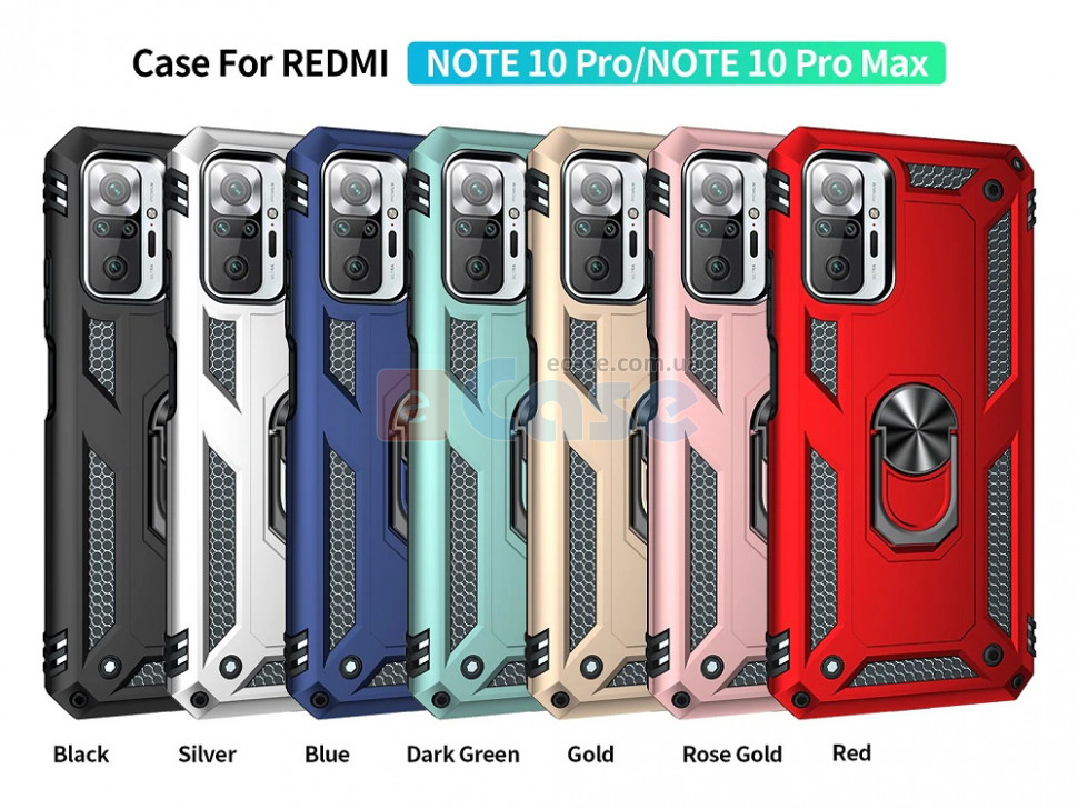 TPU+PC чохол Kvadratic для Xiaomi Redmi Note 10 Pro Max фото 1 — eCase