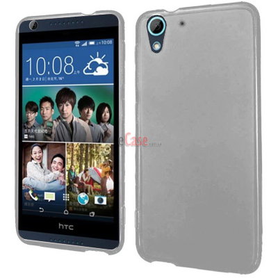 TPU накладка для HTC One X (матовый, однотонный) — eCase