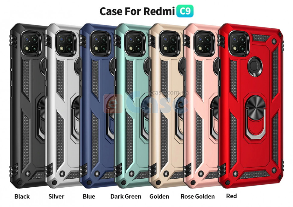 TPU+PC чехол Kvadratic для Xiaomi Redmi 10A фото 1 — eCase