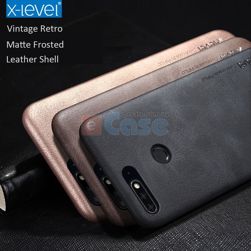 Кожаная накладка X-level Vintage для Huawei Y6 Prime 2018 фото 1 — eCase