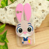 ТПУ накладка Rabbit для iPhone SE 2020 (Розовый) фото 2 — eCase