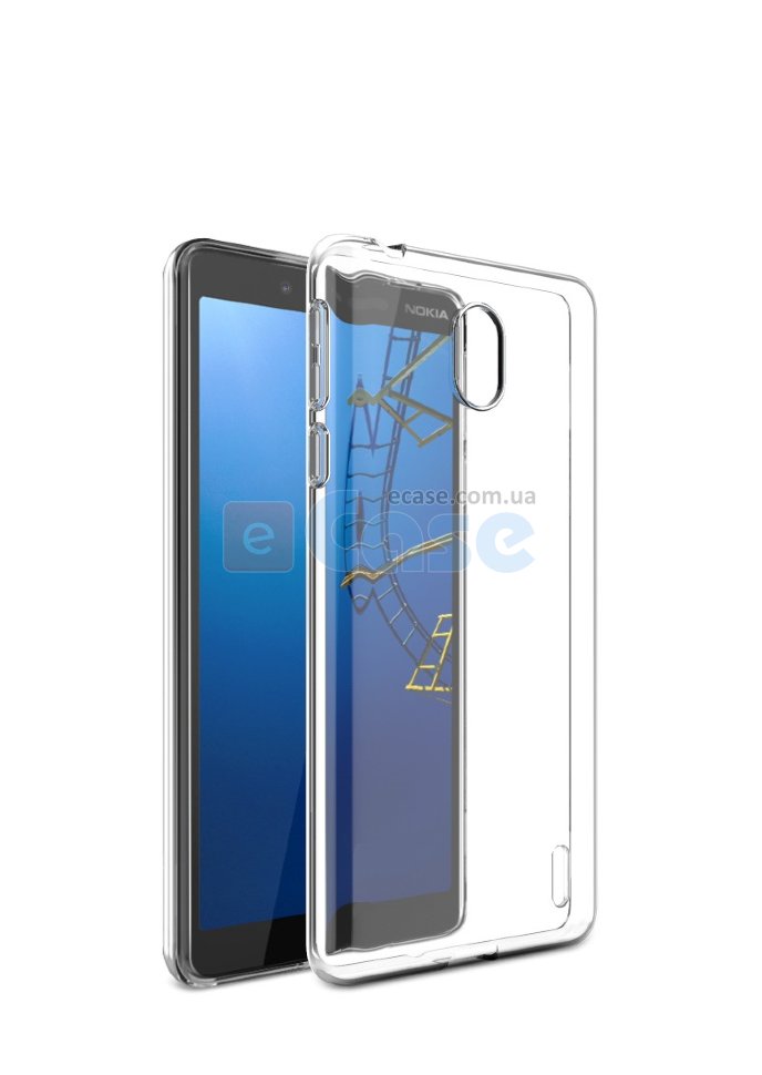 Прозрачная ТПУ накладка для Nokia 1 Plus (Crystal Clear) фото 1 — eCase