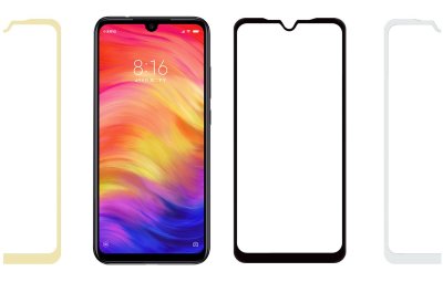 Захисне скло 5D (на весь екран) з кольоровою рамкою для Xiaomi Mi CC9e — eCase