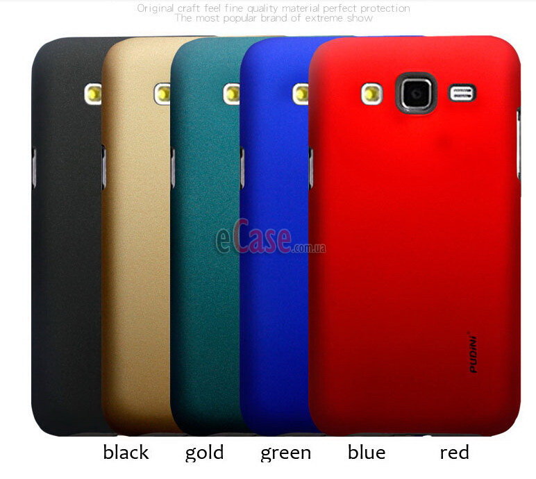 Пластикова накладка Pudini Rubber для Samsung J500H Galaxy J5 фото 1 — eCase