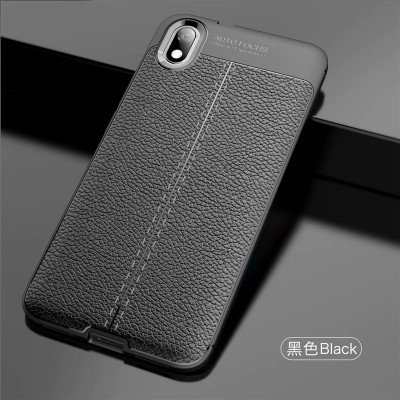 ТПУ накладка Leather для Huawei Honor 8S — eCase