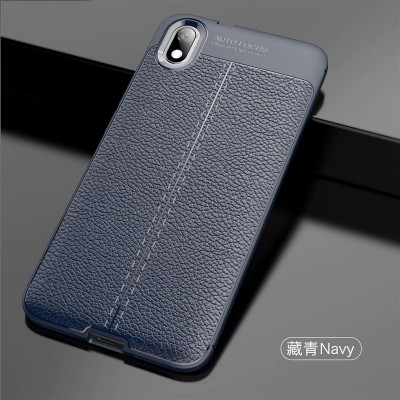 ТПУ накладка Leather для Huawei Honor 8S — eCase