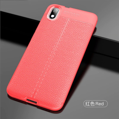 ТПУ накладка Leather для Huawei Honor 8S — eCase