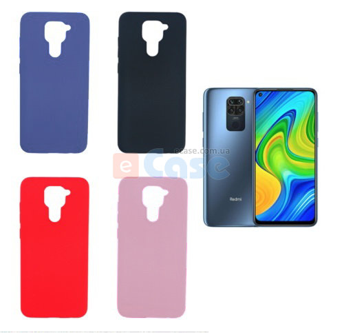 TPU чохол Matte для Xiaomi Redmi Note 9 (однотонний) фото 1 — eCase