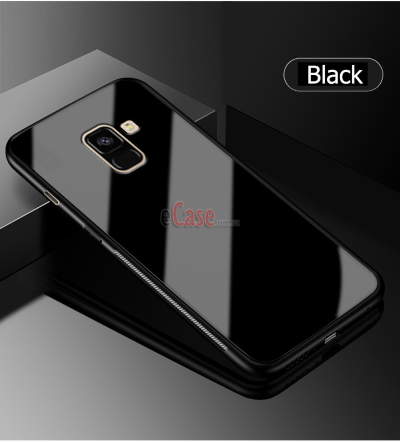 Накладка TPU + Glass для Samsung Galaxy A8 Plus 2018 A730F — eCase