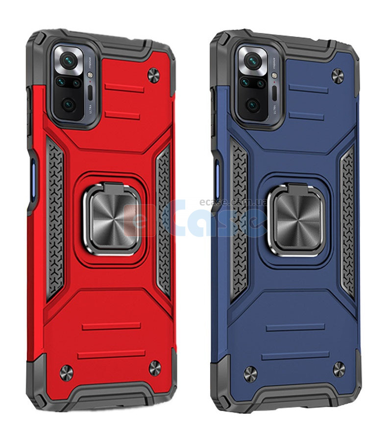 Ударостійкий чохол Solid Ring для Xiaomi Redmi Note 10 Pro Max фото 1 — eCase