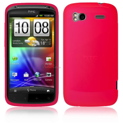 TPU накладка для HTC Sensation (матовий, однотонний) &mdash; eCase