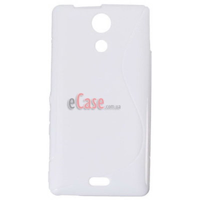 TPU накладка S-Case для Sony Xperia ZR M36h — eCase