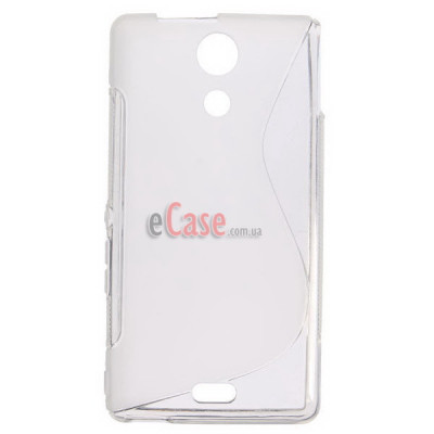 TPU накладка S-Case для Sony Xperia ZR M36h — eCase