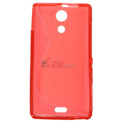 TPU накладка S-Case для Sony Xperia ZR M36h — eCase