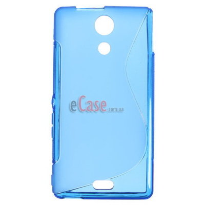 TPU накладка S-Case для Sony Xperia ZR M36h — eCase