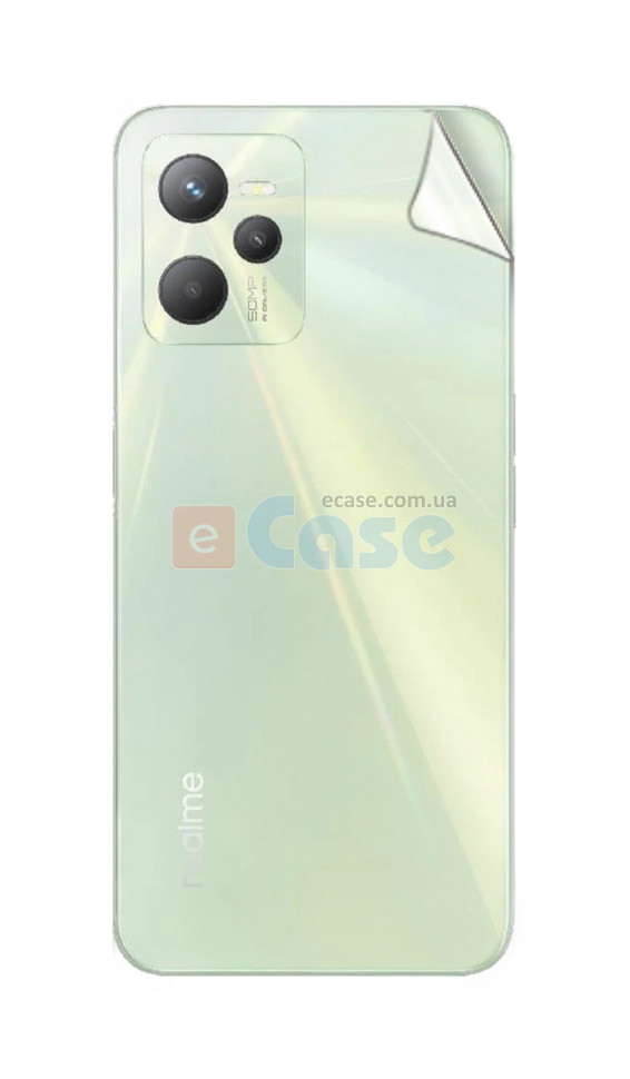Гідрогелева плівка на камеру та задню панель HD Clear для Realme C35 фото 1 — eCase