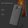 ТПУ накладка Leather для Xiaomi Pocophone F1 фото 3 — eCase