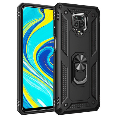 TPU+PC чехол Kvadratic для Xiaomi Redmi Note 9 Pro — eCase