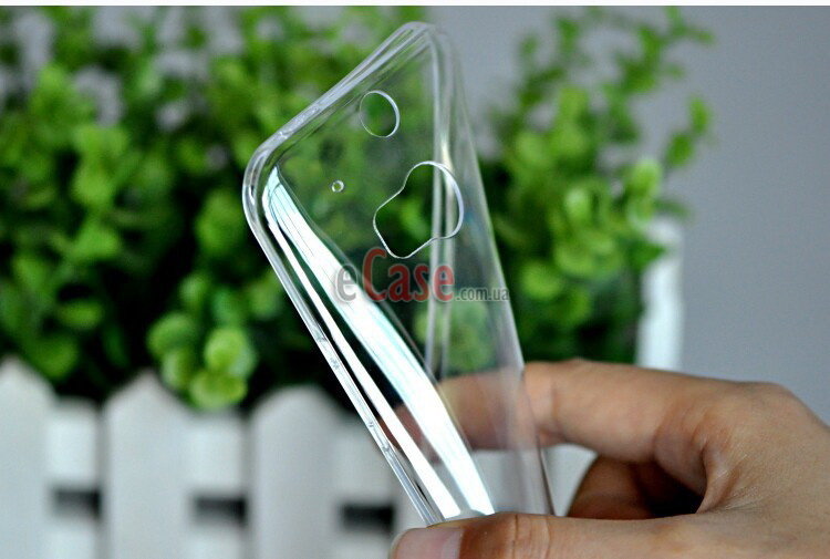 Прозрачная ТПУ накладка для HTC One M8 Dual Sim (Crystal Clear) фото 1 — eCase