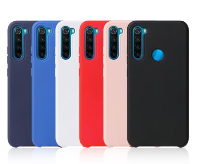 ТПУ накладка Silky Color для Xiaomi Redmi Note 8 — eCase