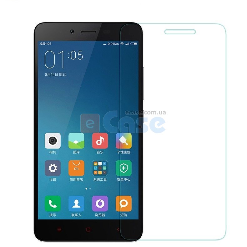 Защитная пленка на экран для Xiaomi Redmi Note 2 (ультрапрозрачная) фото 1 — eCase