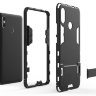 Ударопрочная накладка с ТПУ бампером для Xiaomi Mi Max 3 (c подставкой) фото 3 — eCase