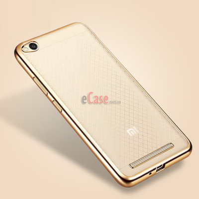 ТПУ накладка Electroplating для Xiaomi Redmi 3 — eCase