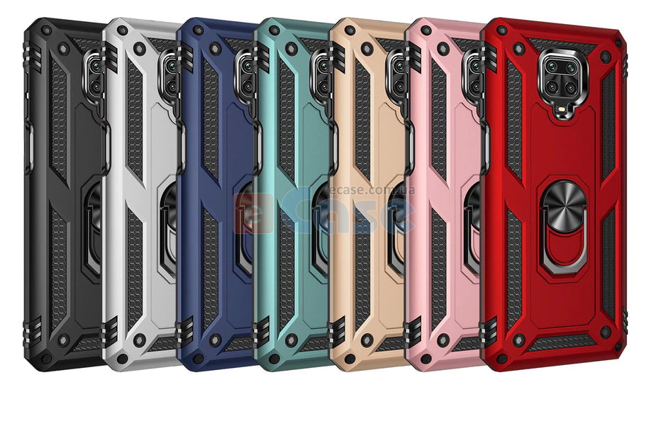 TPU+PC чехол Kvadratic для Xiaomi Redmi Note 9 Pro Max фото 1 — eCase