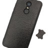 ТПУ накладка для Samsung Galaxy A20s (A207F) "Cover Flotar" (с вставкой из натуральной кожи) фото 3 — eCase