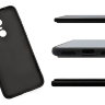 ТПУ накладка для Samsung Galaxy A20s (A207F) "Cover Flotar" (с вставкой из натуральной кожи) фото 4 — eCase