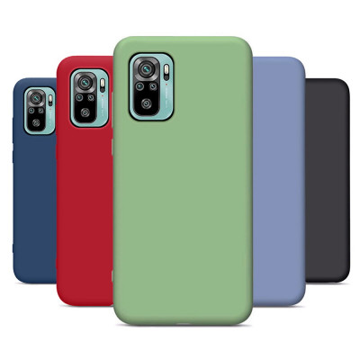 ТПУ накладка Silky Full Cover для Xiaomi Redmi Note 10S — eCase