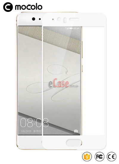 Захисне скло MOCOLO з рамкою для Huawei P10 — eCase