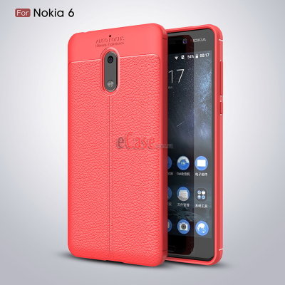 ТПУ накладка Leather для Nokia 6 — eCase