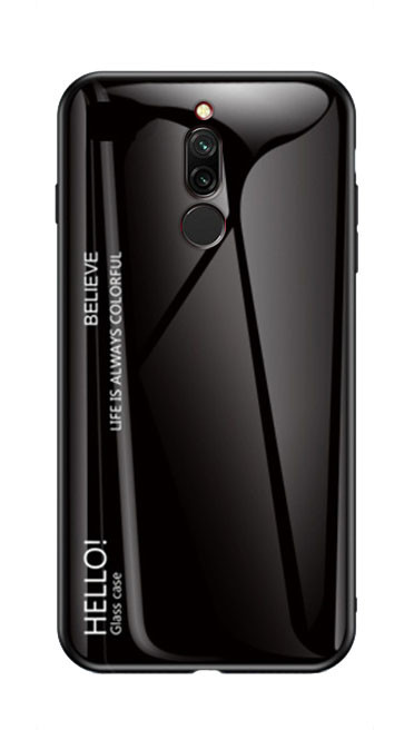 Накладка TPU + Glass Colorful для Xiaomi Redmi 8A Dual — eCase