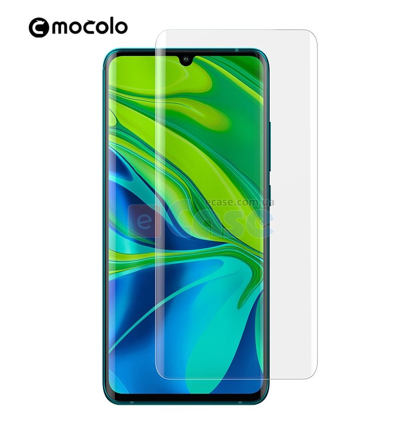 Захисне скло 3D UV Mocolo для Xiaomi Mi Note 10 Pro прозоре фото 1 — eCase
