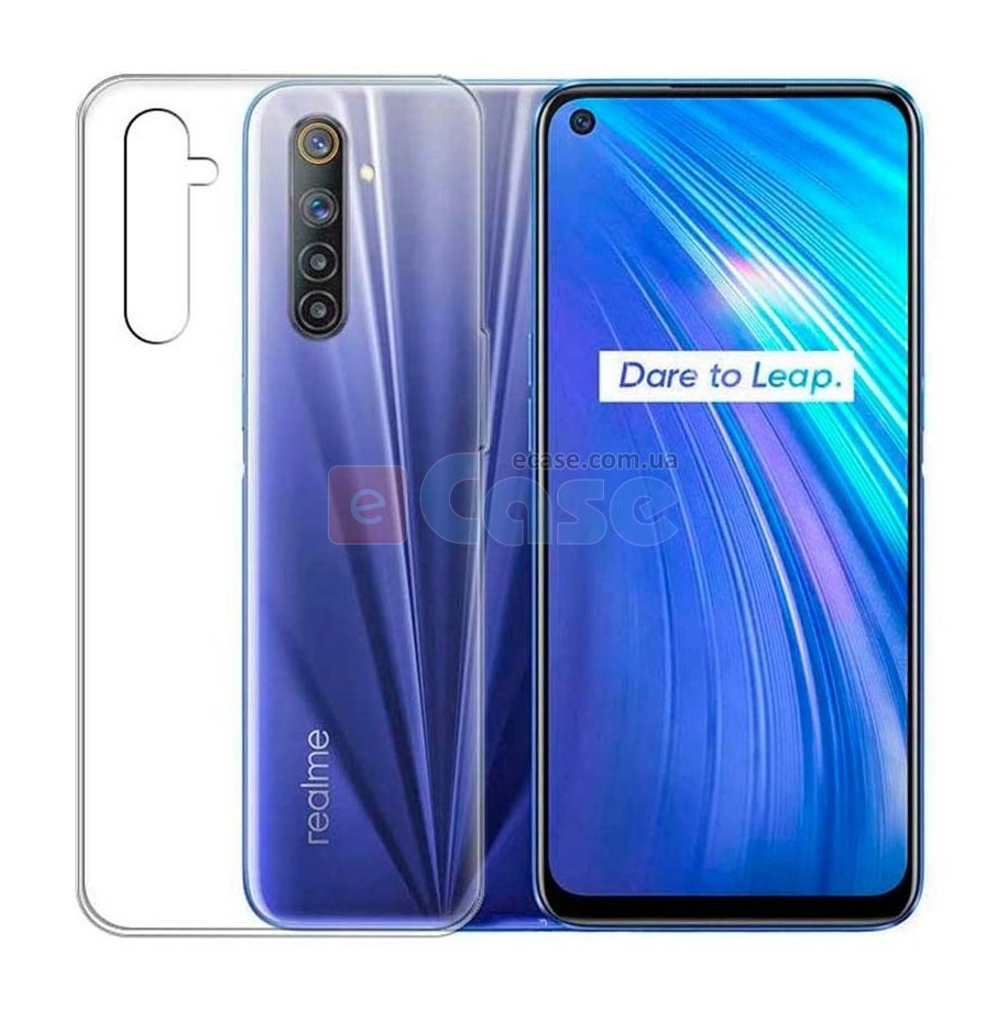 ТПУ чехол (прозрачный) Transparent для Realme 6 фото 1 — eCase