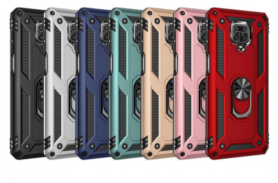 TPU+PC чохол Kvadratic для Xiaomi Redmi Note 9S — eCase