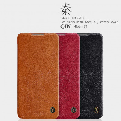 Чехол (книжка) Nillkin Qin для Xiaomi Redmi 9 Power — eCase