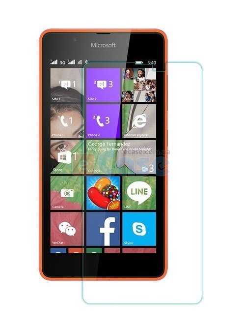 Защитная пленка на экран для Microsoft Lumia 540 (ультрапрозрачная) фото 1 — eCase