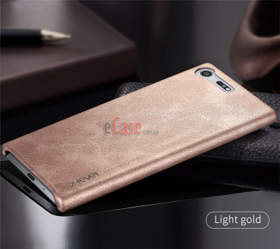Шкіряна накладка X-level Vintage для Sony Xperia XZ1 Compact — eCase