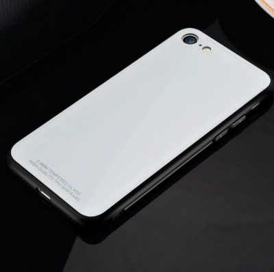 Накладка TPU + Glass для iPhone 7 &mdash; eCase
