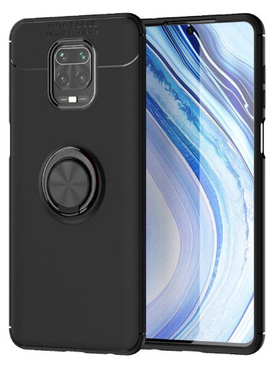 ТПУ чехол Ring Color для Xiaomi Redmi Note 9 Pro — eCase