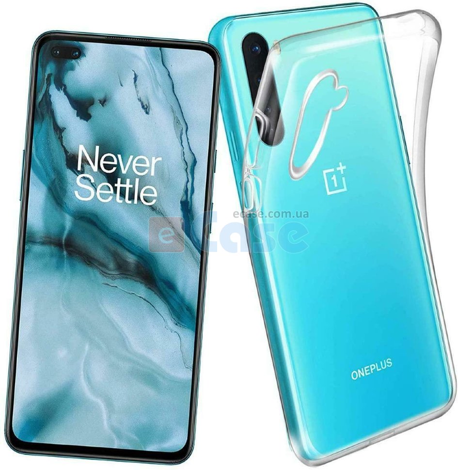 Прозрачная ТПУ накладка для OnePlus Nord EXELINE Crystal (Strong 0,5мм) фото 1 — eCase