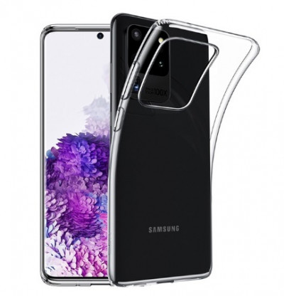 Прозора ТПУ накладка для Samsung Galaxy S20 Ultra EXELINE Crystal (Strong 0,5 мм) — eCase
