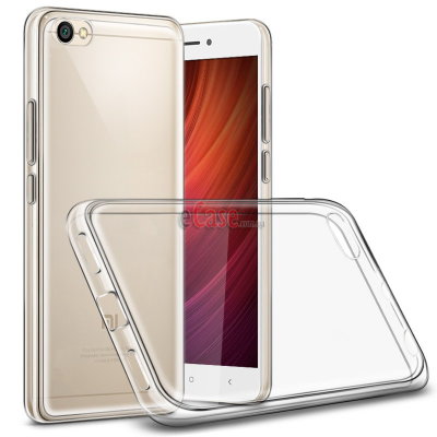 Прозора ТПУ накладка для Xiaomi Redmi Note 5A (Crystal Clear) — eCase