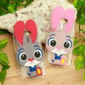 ТПУ накладка Rabbit для Huawei Y3 2017 (Розовый) фото 1 — eCase
